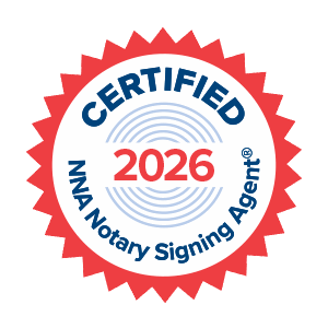 2026 NNA Certified Notary Signing Agent badge