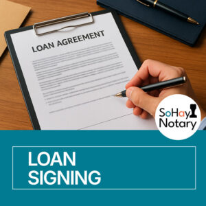 Loan Signing