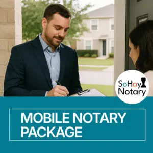 Mobile Notary Package
